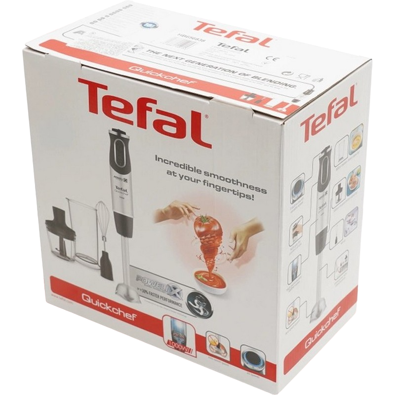 Погружной блендер Tefal HB656838, 1000Вт [6]