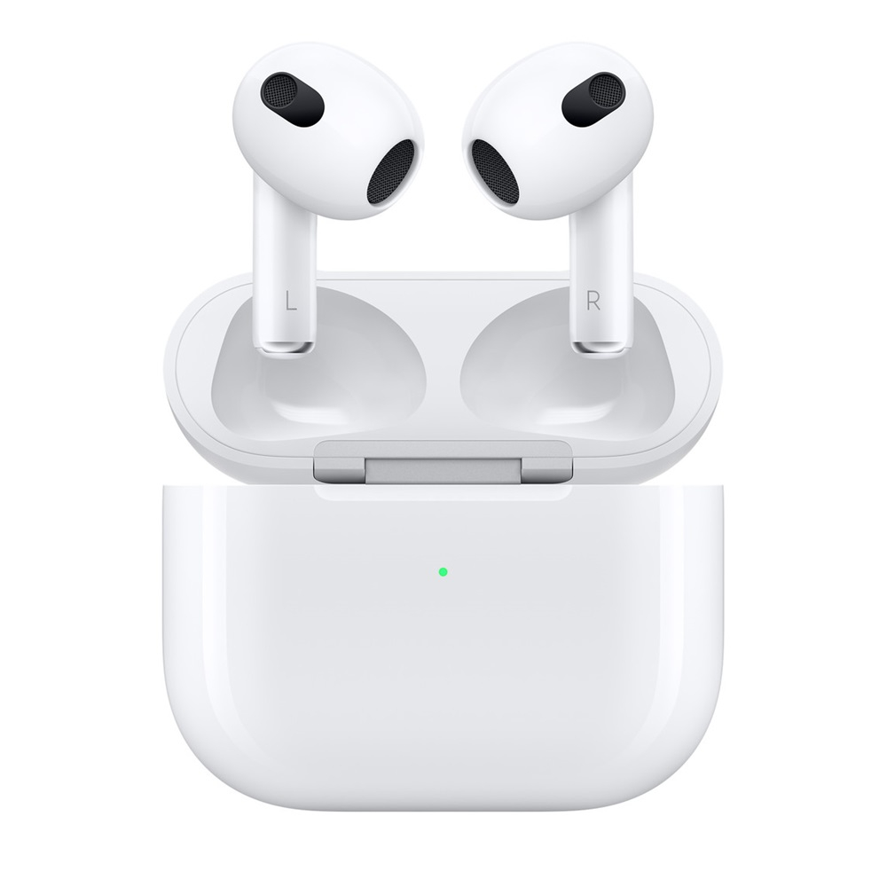 Беспроводные наушники Apple AirPods 3 с зарядным кейсом Lightning, Белый [1]