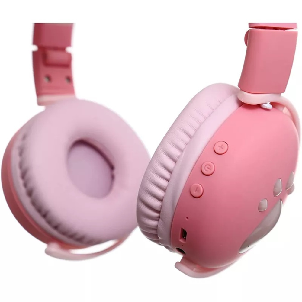 Беспроводные наушники Keeka On-Ear с MIC Bluetooth BK1, Розовый [2]