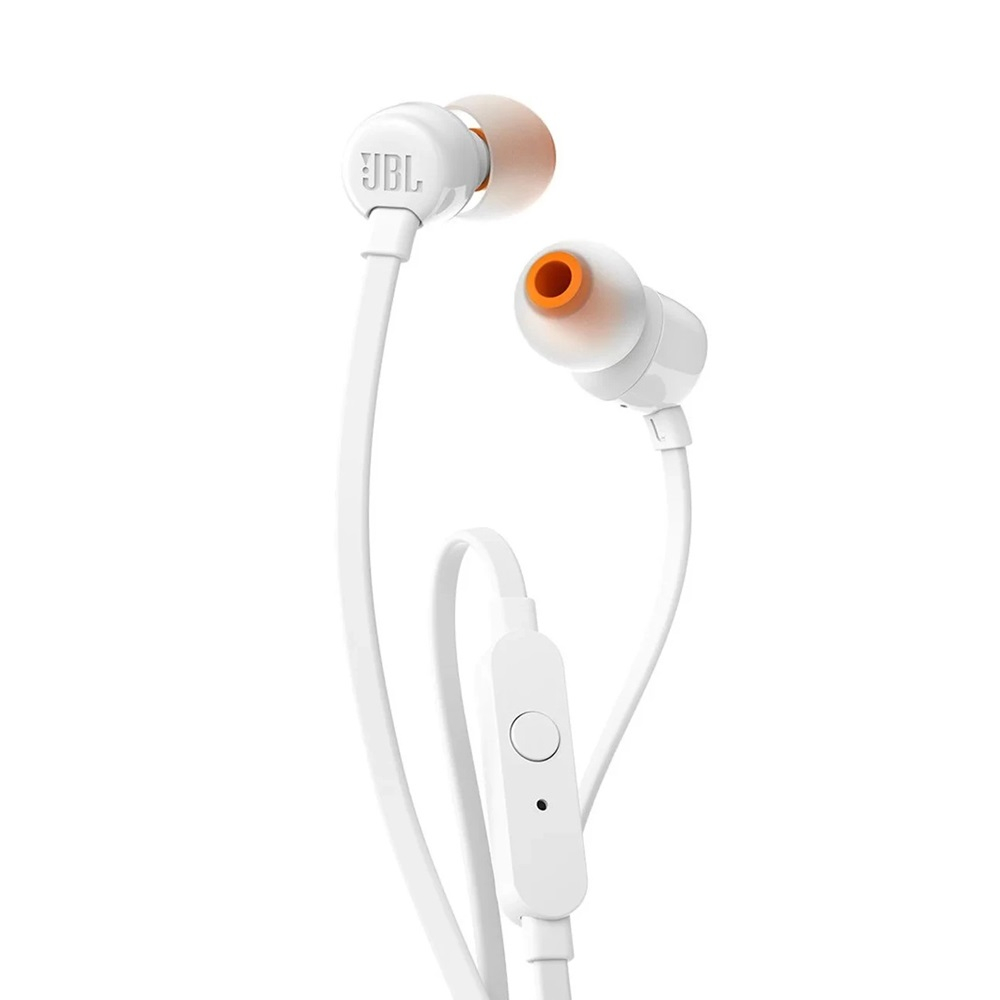 JBL Earphones 3.5mm Tune 110, White [1]