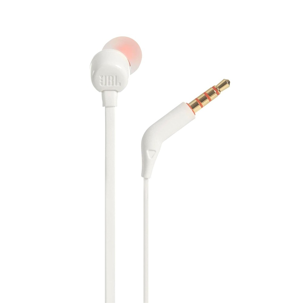 JBL Earphones 3.5mm Tune 110, White [2]