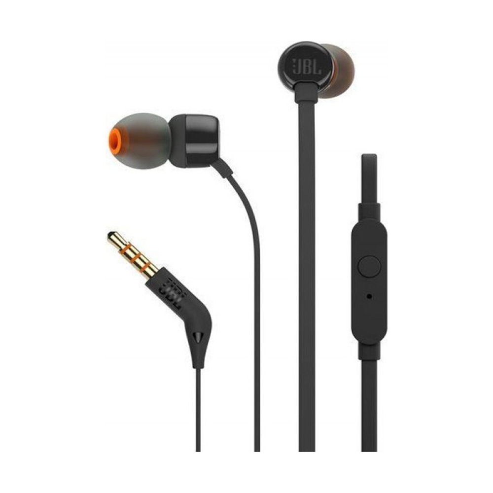 Наушники JBL Earphones 3.5 мм Tune 110, черные [1]