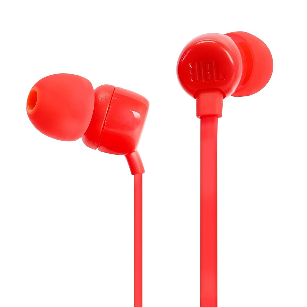 Наушники JBL 3.5 мм Tune 110, красные [2]