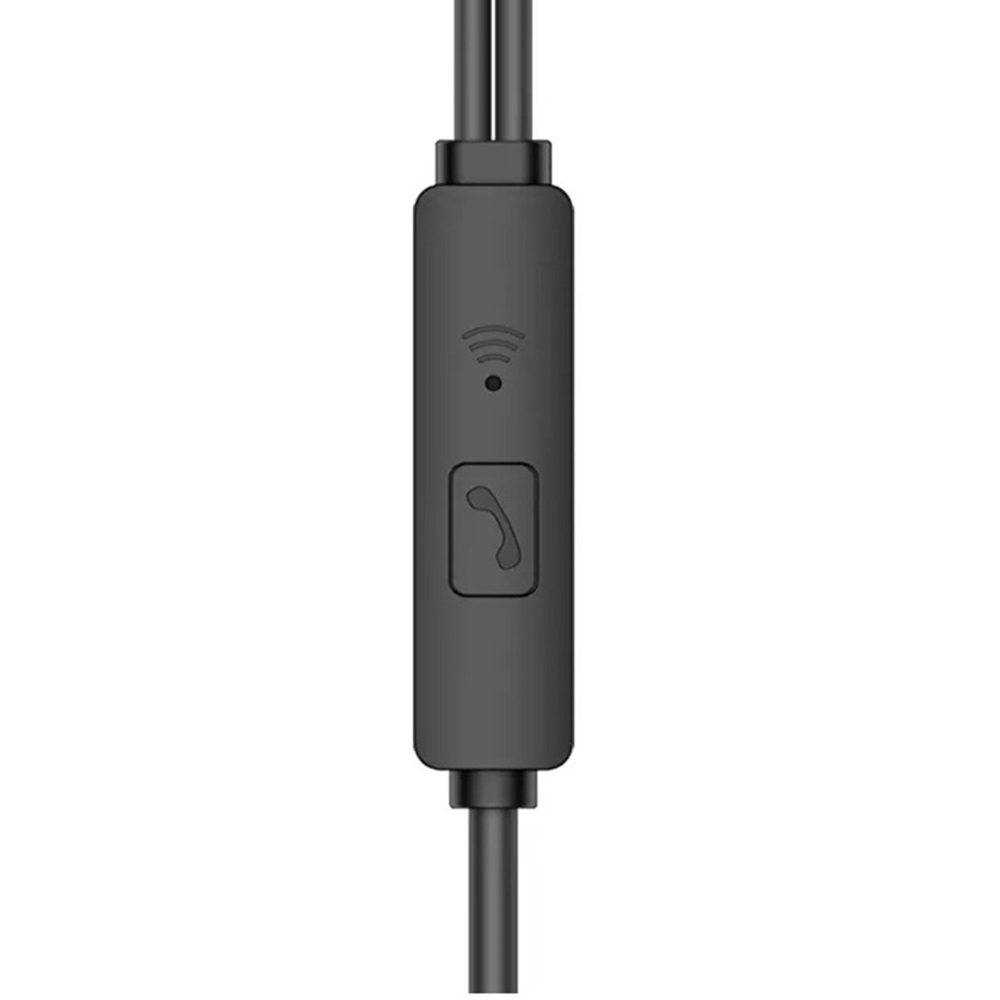 Ksiga Earphone with Mic 3.5mm KSC-403 Feile, Black [2]