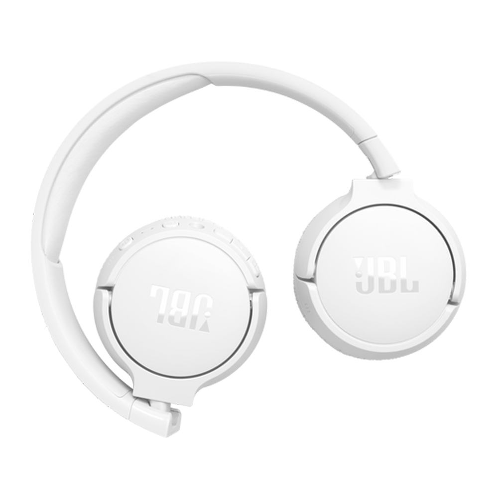 JBL On-Ear Headphones with MIC Bluetooth Tune 670NC, White [3]