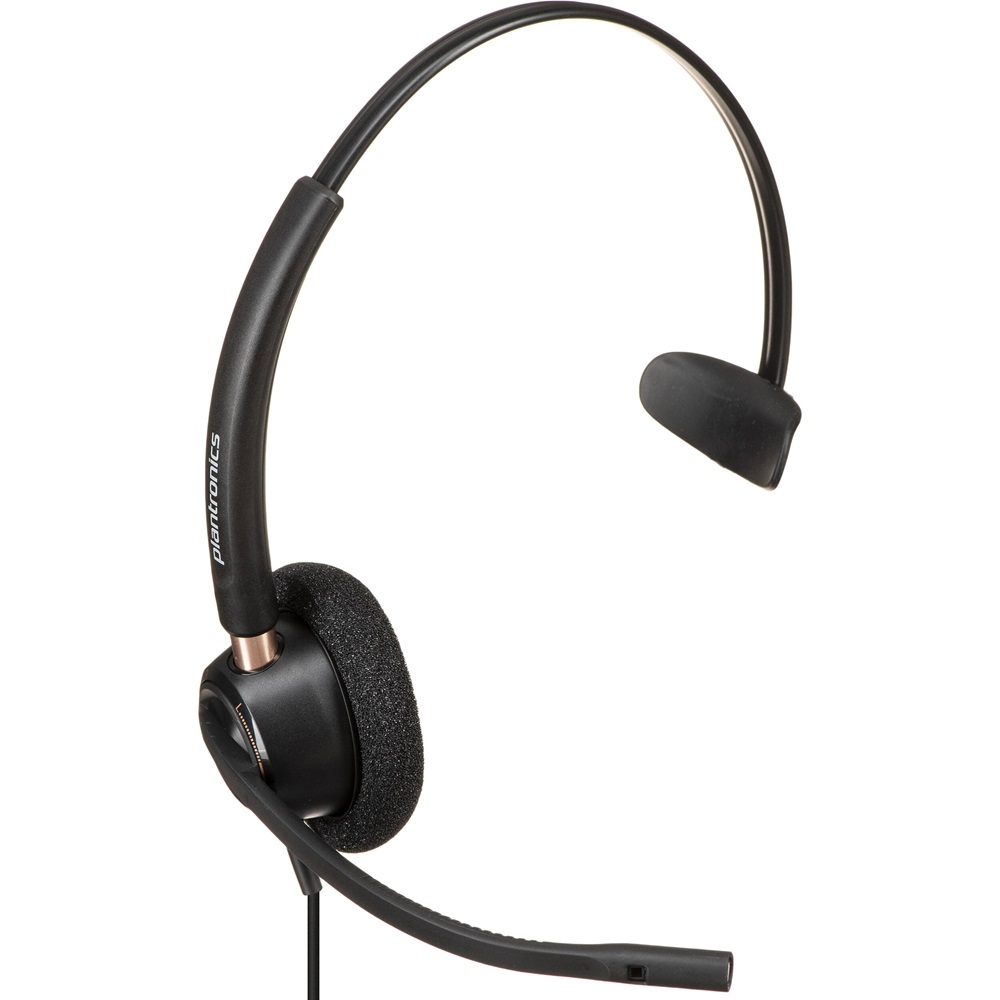 Наушник Plantronics Single-Ear EncorePro с функцией быстрого отсоединения HW510 E&A 89433-02 [2]