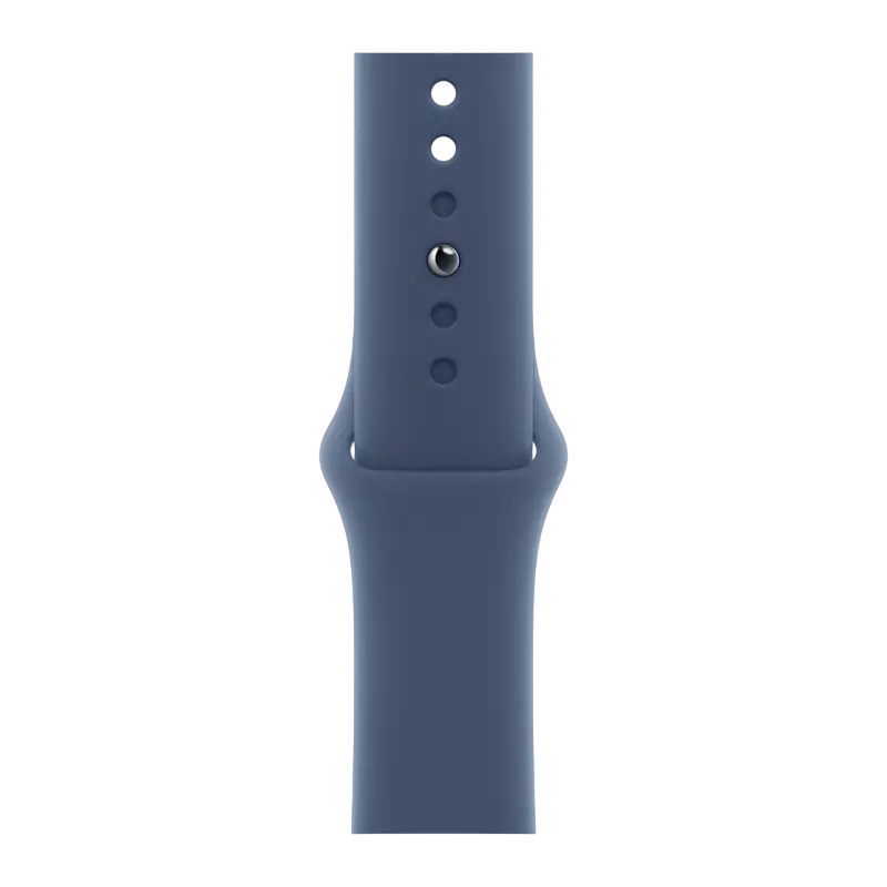 Ceas Apple Watch SE 2 40mm Silver Aluminum Case with Denim Sport Band - S/M, MXEC3 GPS [2]