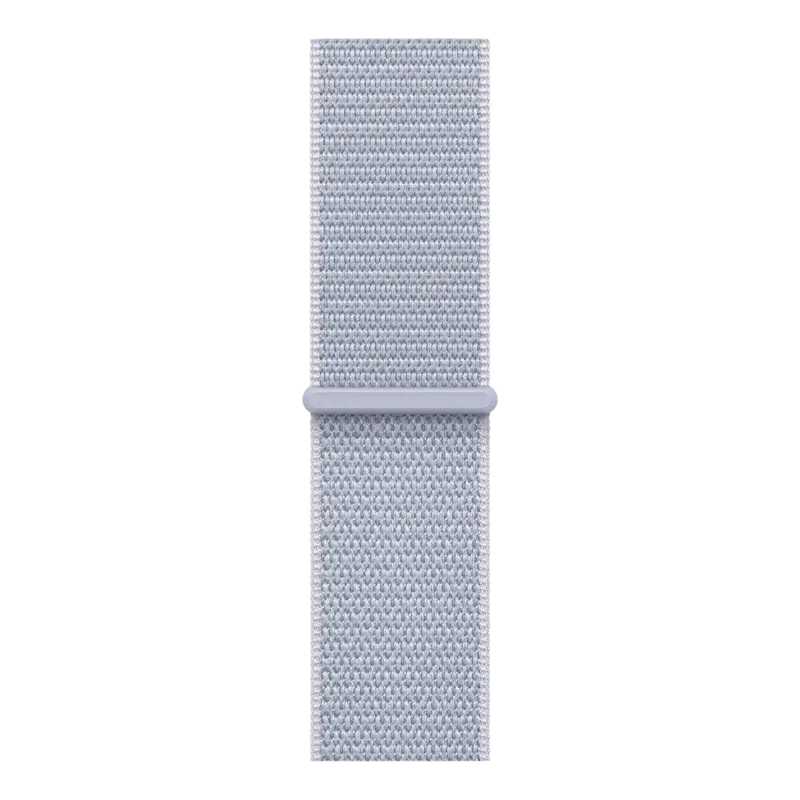 Ceas Apple Watch Series 10 GPS, 42mm Silver Aluminium Case with Blue Cloud Sport Loop, MWWD3 [3]