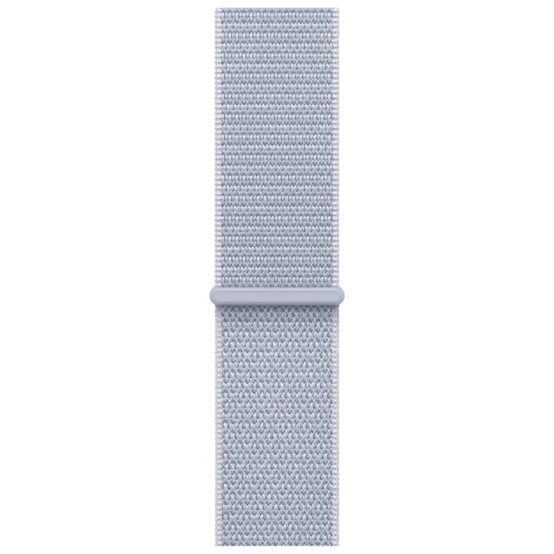 Ceas Apple Watch Series 10 GPS, 46mm Silver Aluminium Case with Blue Cloud Sport Loop, MWWN3 [3]