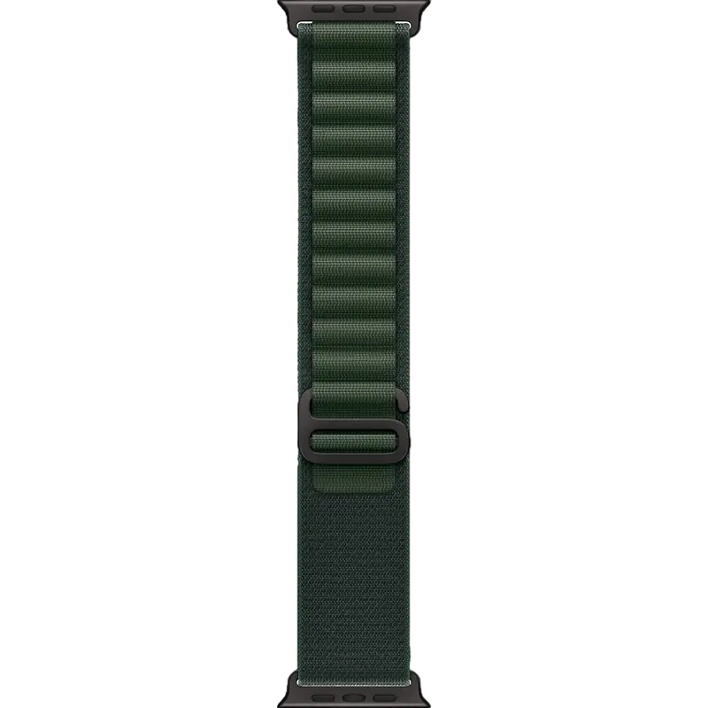 Ceas Apple Watch Ultra 2 GPS + Cellular, 49mm BlackTitanium Case with Dark Green Alpine Loop - Medium, MX4R3 [2]