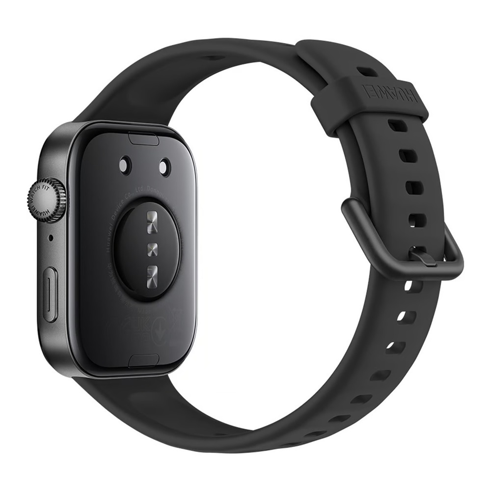 Huawei Watch Fit 3, Black Fluoroelastomer Strap [3]