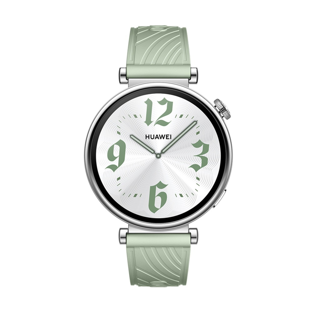 Huawei Watch GT 4, 41mm, Green Fluoroelastomer Strap [2]