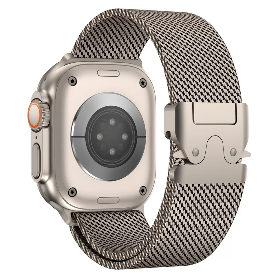 Ceas inteligent Apple Watch Ultra 2, 49mm, Natural Titanium, Milanese Loop L, MX5T3 [3]