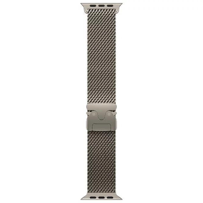 Ceas inteligent Apple Watch Ultra 2, 49mm, Natural Titanium, Milanese Loop L, MX5T3 [4]