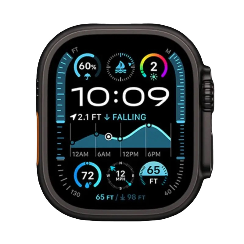 Ceas inteligent Apple Watch Ultra 2, 49mm, Black Titanium, Milanese Loop L, MX5V3 [5]