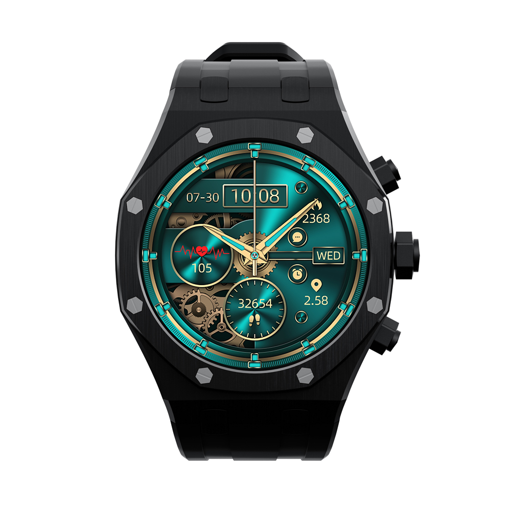 Умные часы Charome Smart Watch HD Call T12 с AMOLED-экраном, черного цвета. [2]