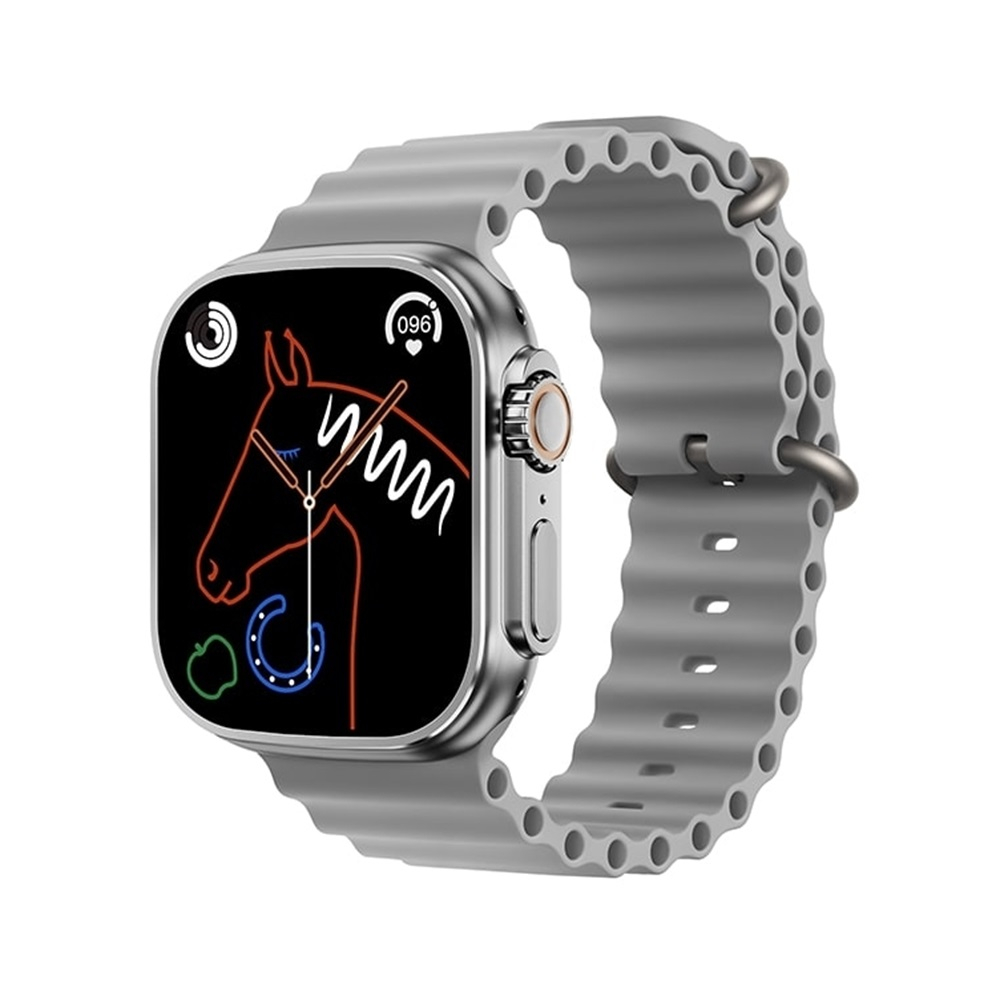 Умные часы Charome Smart Watch HD Call T8 Ultra, серебристые [1]