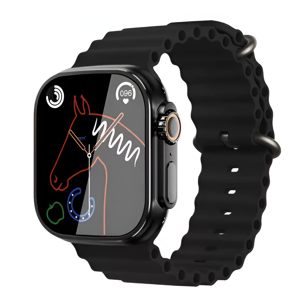 Умные часы Charome Smart Watch HD Call T8s Ultra Max, с двумя ремешками, черные. [1]
