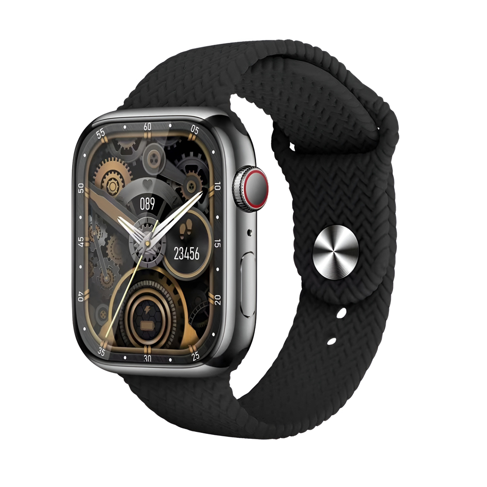 Charome Smart Watch HD Call T9 Amoled, Black [1]