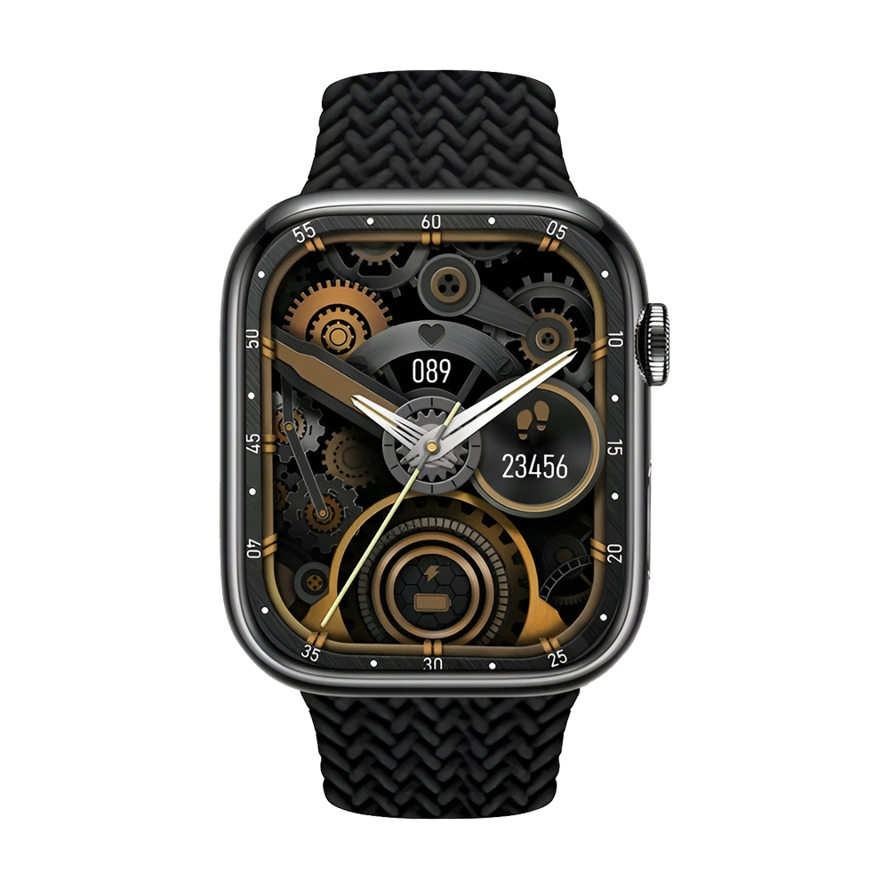 Charome Smart Watch HD Call T9 Amoled, Black [2]