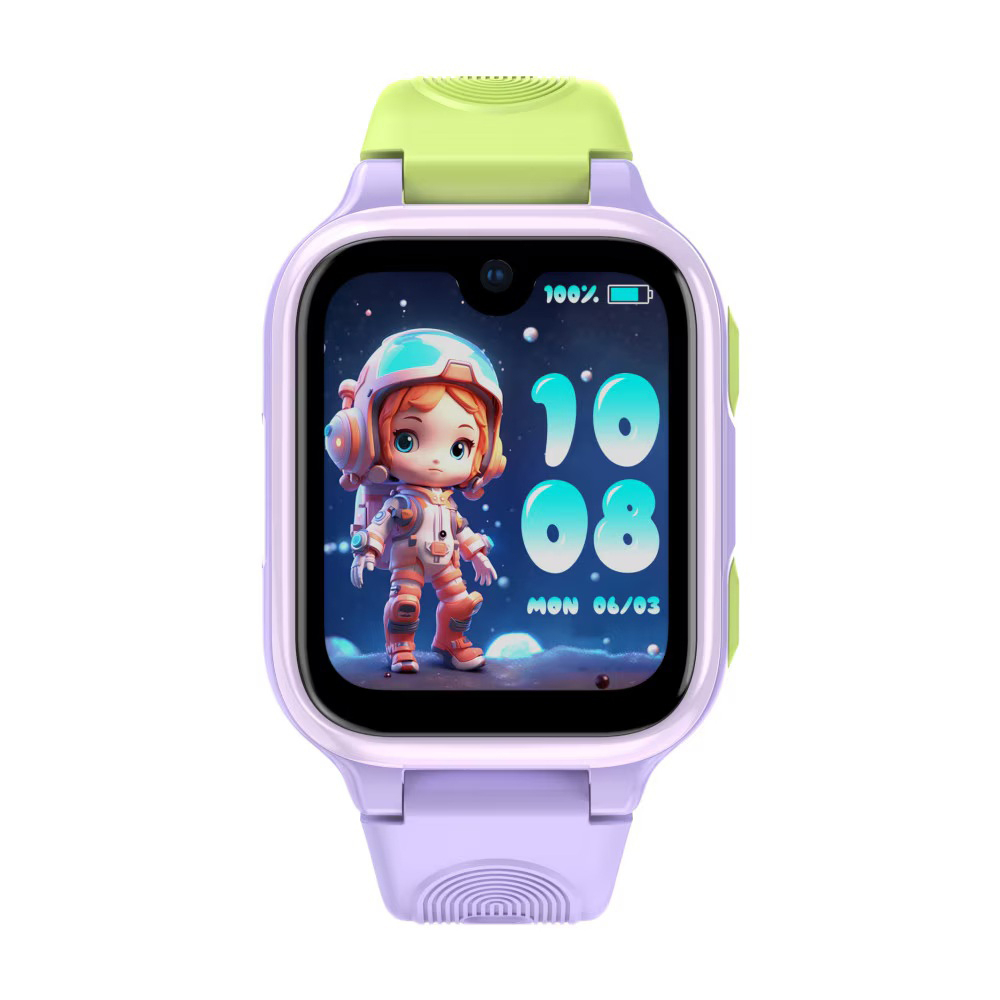 Ceas inteligent copii Lagenio Kids 4G with AI, K9, Purple [3]