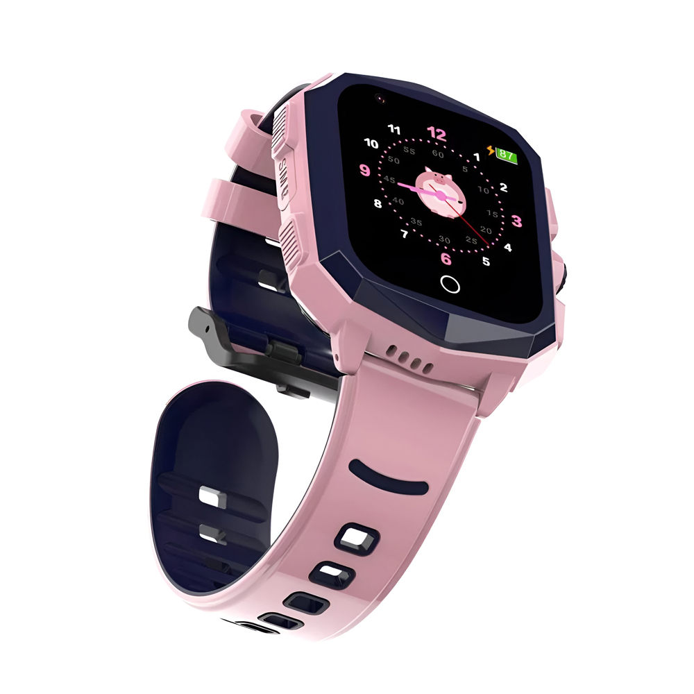 Ceas inteligent copii Smart Baby Watch KT20S, Roz [3]