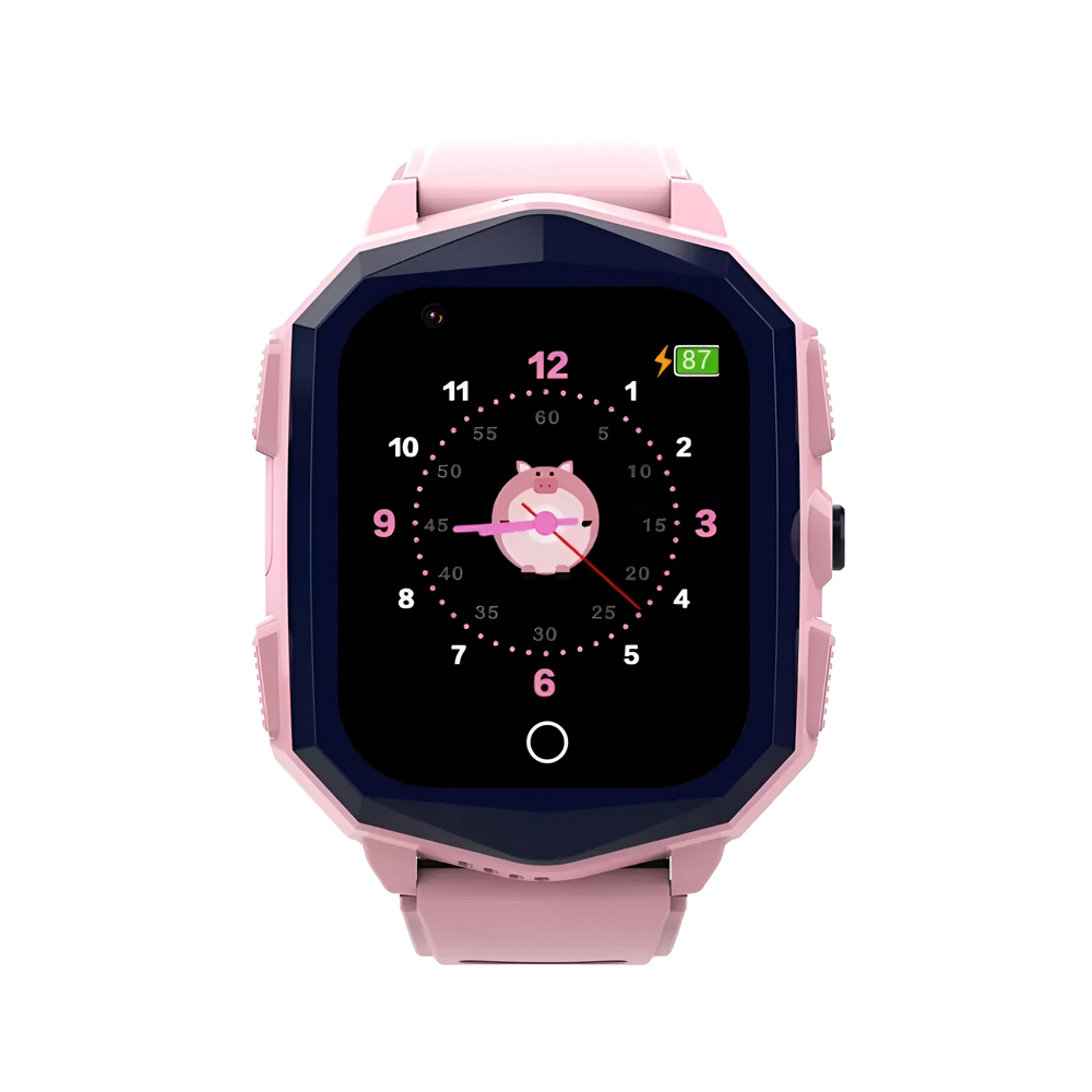 Ceas inteligent copii Smart Baby Watch KT20S, Roz [2]