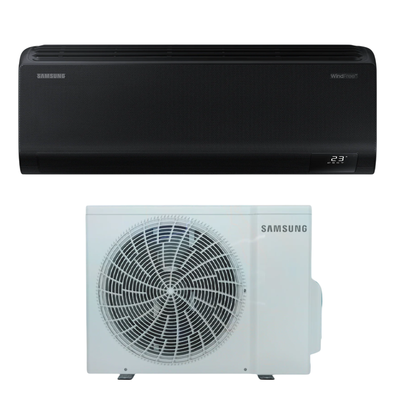 Кондиционер Samsung WindFree AR70F09C1BBNUA Black SmartThings WiFi до 25 m² [1]
