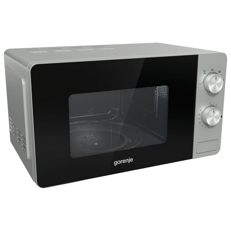 Микроволновая печь Gorenje MO17E1S, 17Л, Механическая, Серебристая [3]