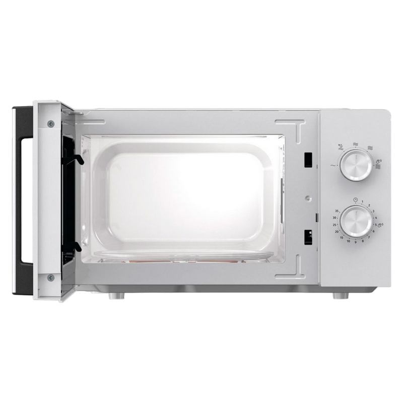 Cuptor cu microunde Gorenje MO17E1WH, 17L, Mecanic, Alb [6]