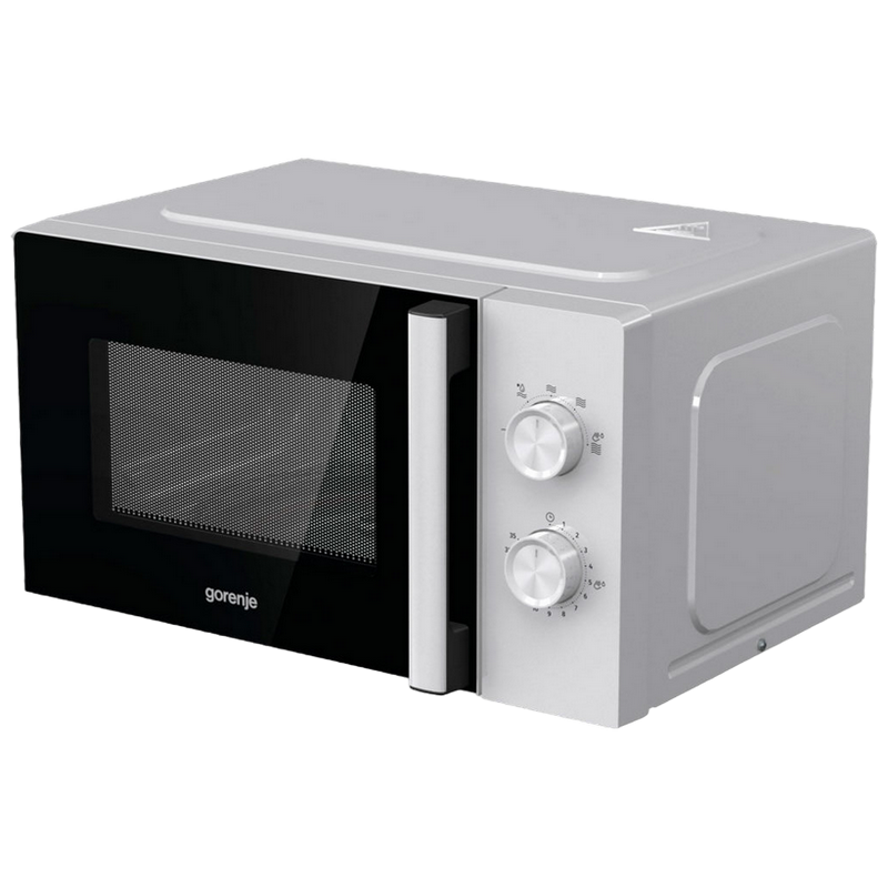 Cuptor cu microunde Gorenje MO17E1WH, 17L, Mecanic, Alb [7]