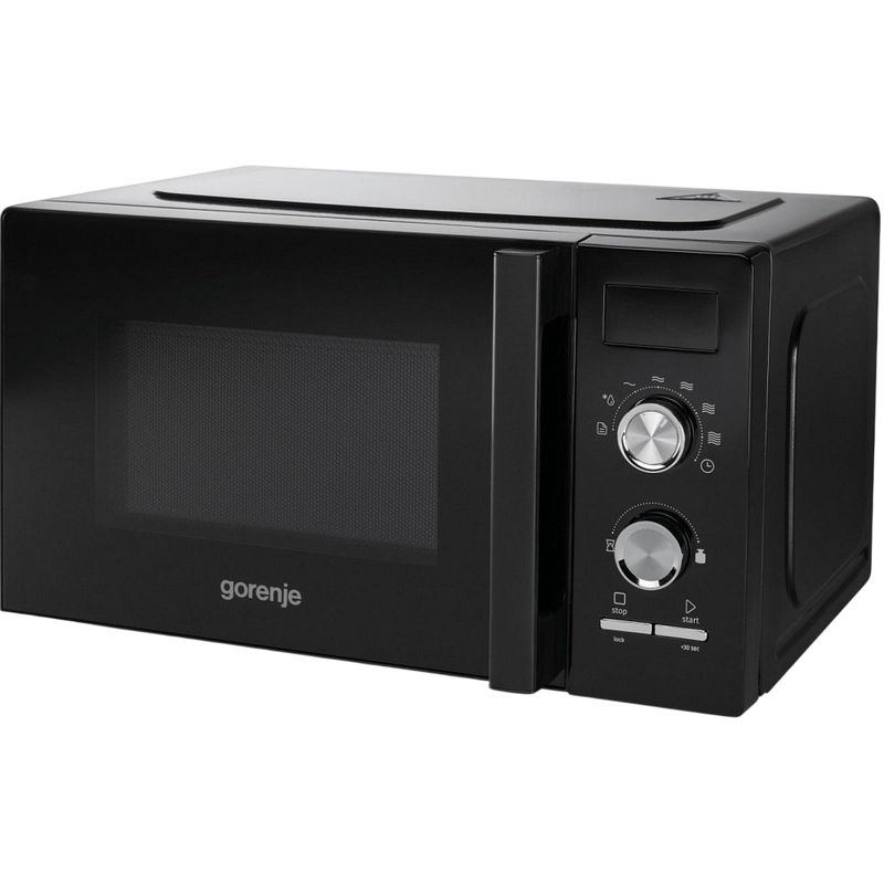 Cuptor cu microunde Gorenje MO20A3BH, 20L, Mecanic, Negru [4]