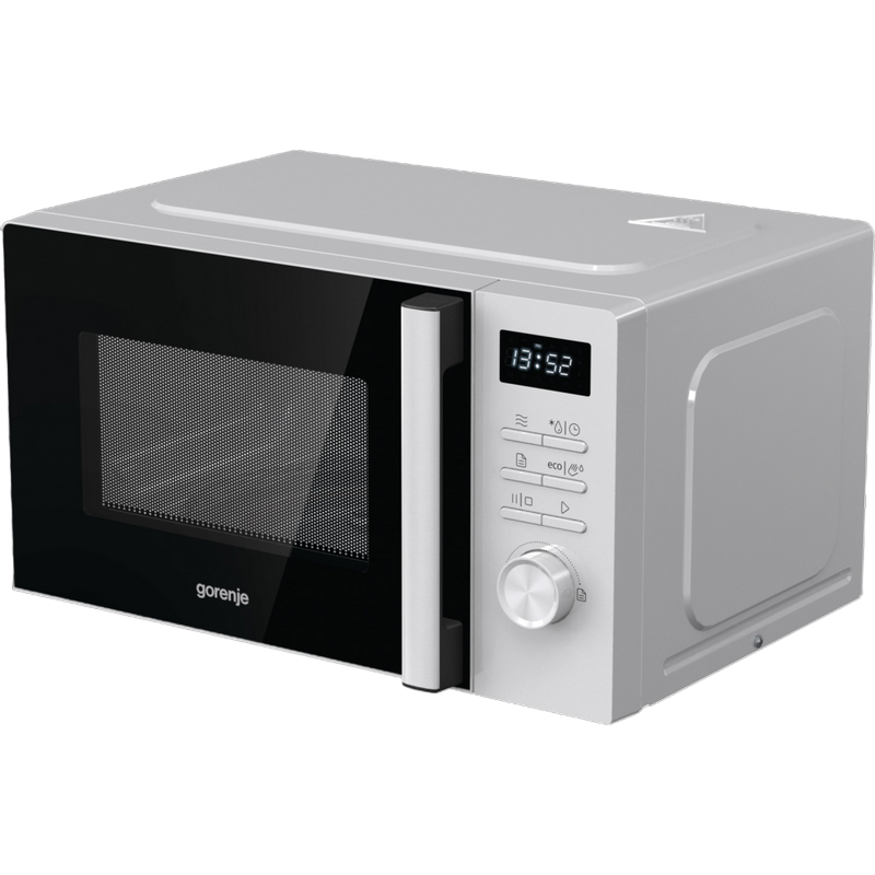 Cuptor cu microunde Gorenje MO20A3WH, 20L, Mecanic, Alb [8]
