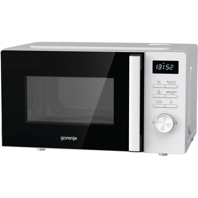 Cuptor cu microunde Gorenje MO20A3WH, 20L, Mecanic, Alb [4]