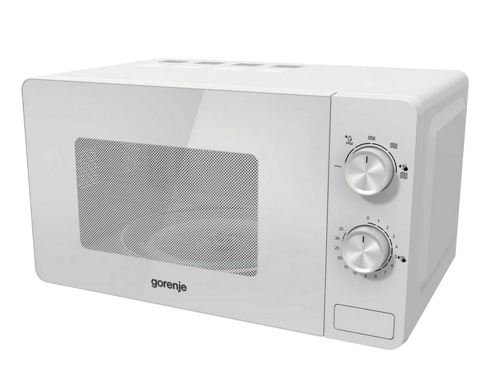 Cuptor cu microunde Gorenje MO20E1W2, 20L, Mecanic, Alb [2]