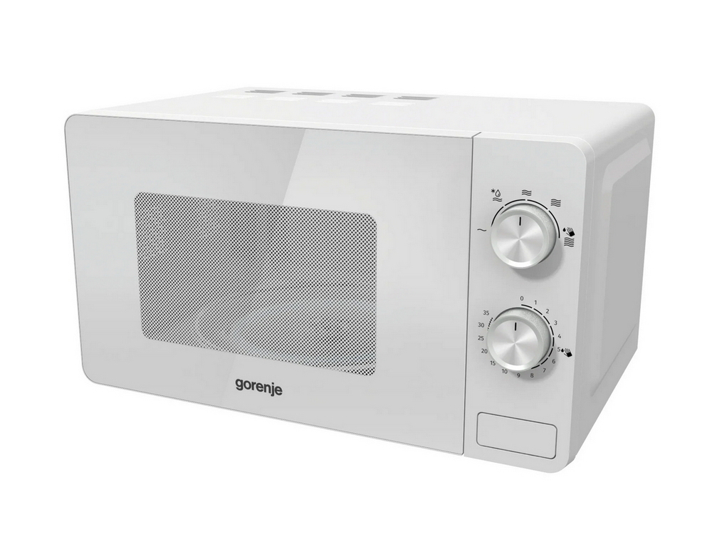 Cuptor cu microunde Gorenje MO20E1W2, 20L, Mecanic, Alb [7]