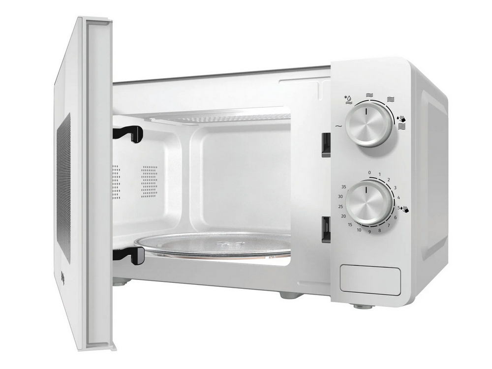 Cuptor cu microunde Gorenje MO20E1W2, 20L, Mecanic, Alb [8]