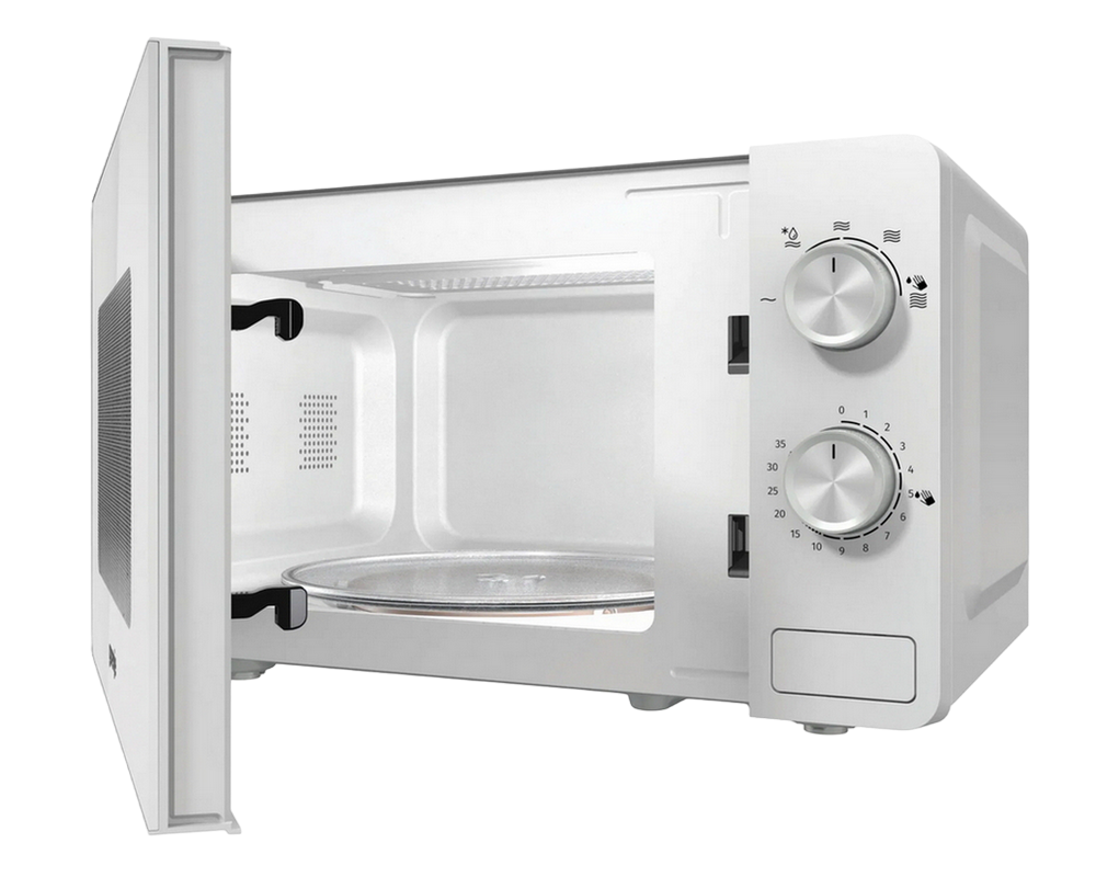 Cuptor cu microunde Gorenje MO20E1W2, 20L, Mecanic, Alb [4]