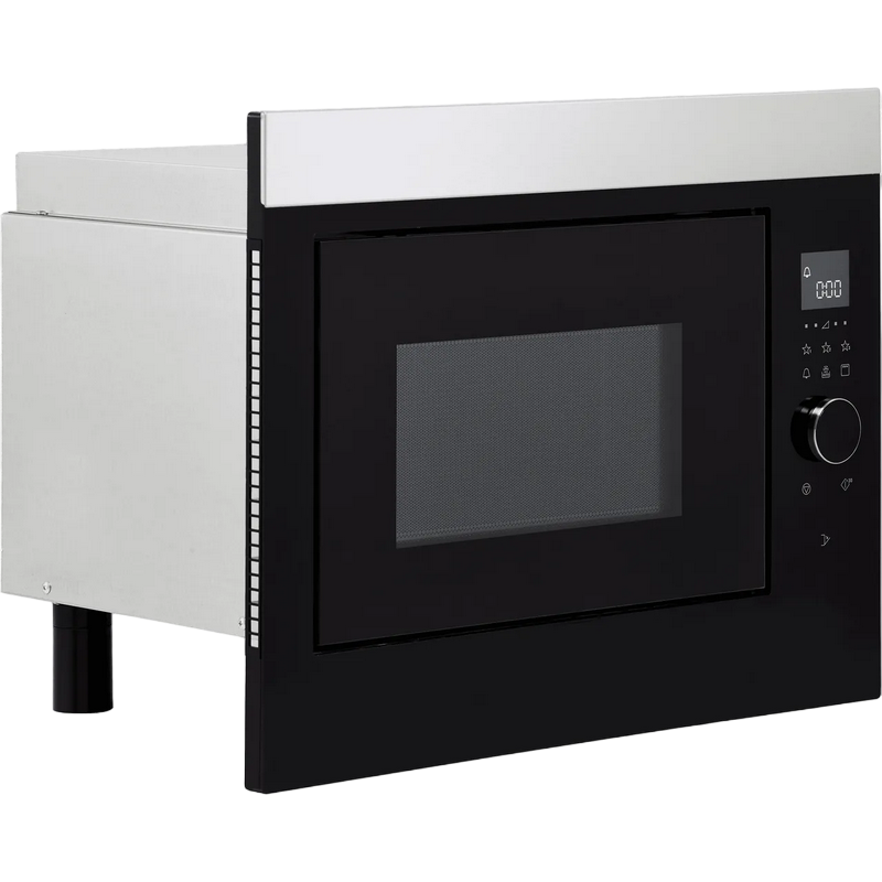 Встраиваемая микроволновая печь AEG MBE2658DEM, 26Л, Гриль, Черная, Сенсор [8]