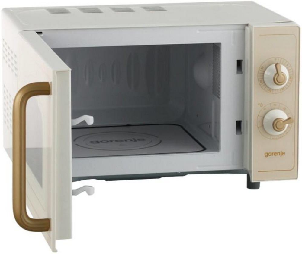 Cuptor cu microunde incorporabil Gorenje BM235CLI, 23L, Retro, Mecanic, Crem [2]