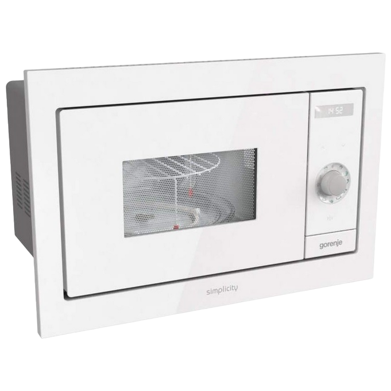 Cuptor cu microunde incorporabil Gorenje BM235G1SYW, 23L, Grill, Alb [7]