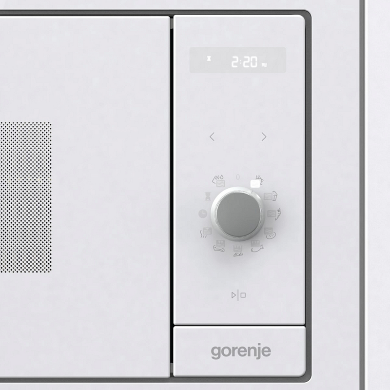 Cuptor cu microunde incorporabil Gorenje BM235G1SYW, 23L, Grill, Alb [6]