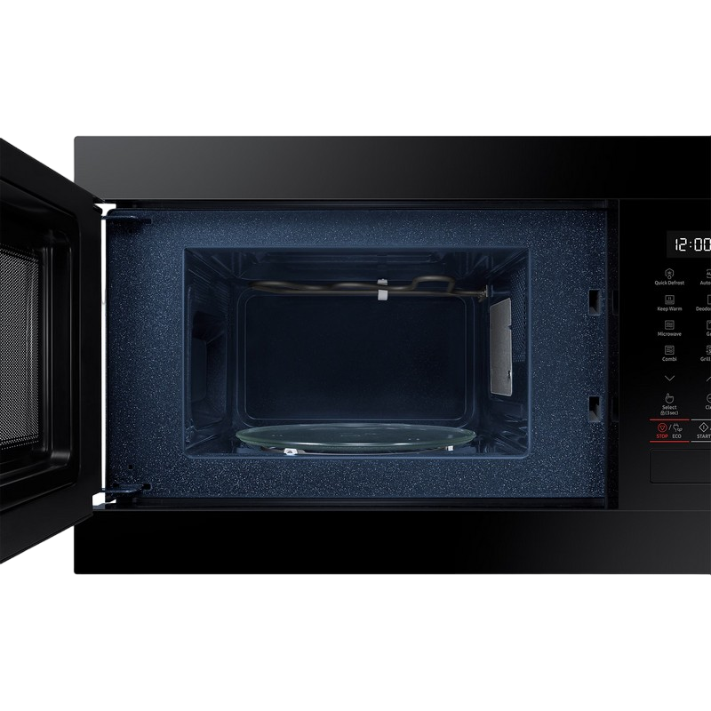 Встраиваемая микроволновая печь Samsung MG22M8254AK/E2, 22Л, Гриль, Сенсорное управление, Черная [2]