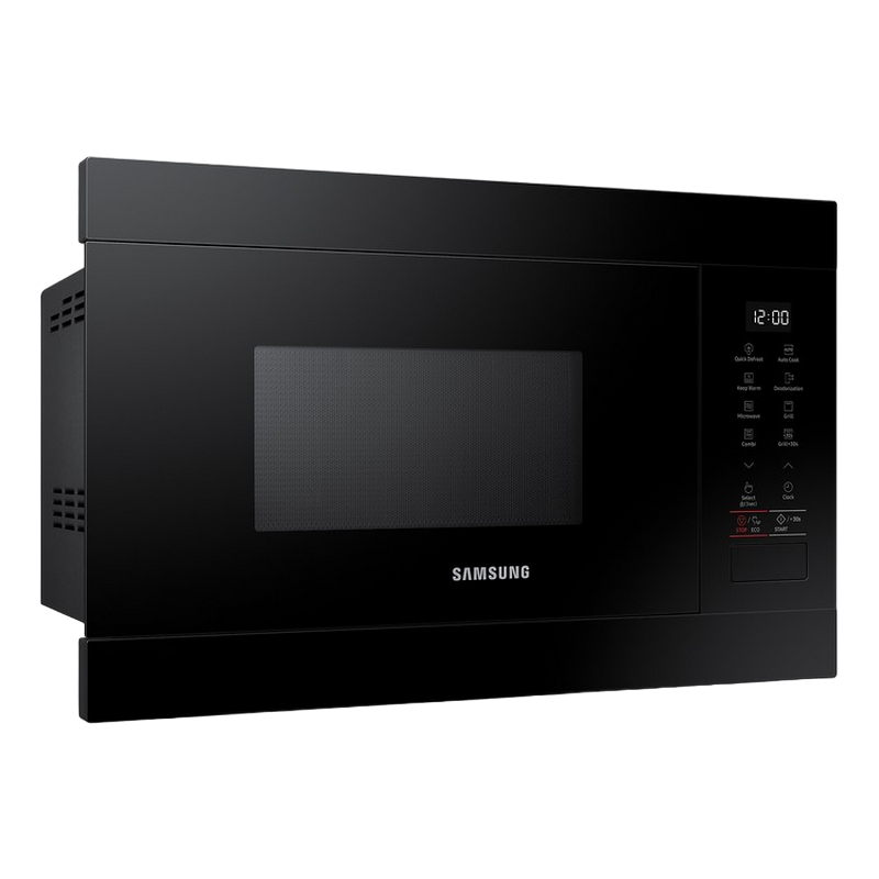 Встраиваемая микроволновая печь Samsung MG22M8254AK/E2, 22Л, Гриль, Сенсорное управление, Черная [5]
