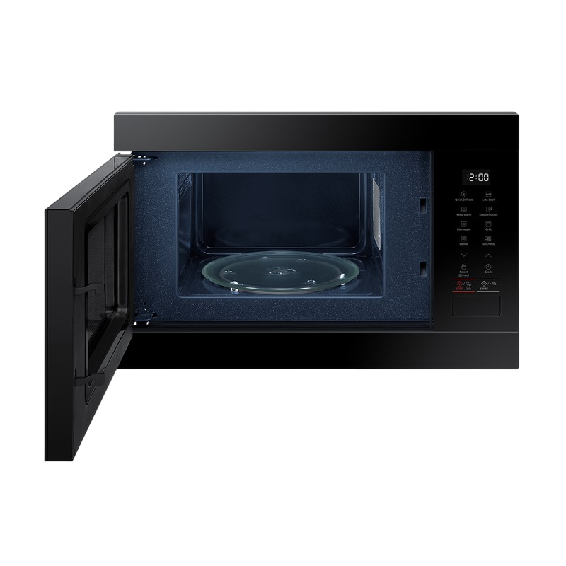 Встраиваемая микроволновая печь Samsung MG22M8254AK/E2, 22Л, Гриль, Сенсорное управление, Черная [3]