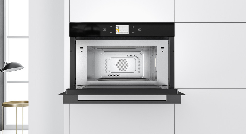Cuptor cu microunde incorporabil Whirlpool W9 MD260 BSS, 40L, Grill, Inox, Touch, iXelium [6]