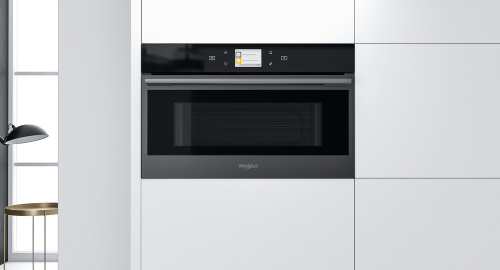 Cuptor cu microunde incorporabil Whirlpool W9 MD260 BSS, 40L, Grill, Inox, Touch, iXelium [11]
