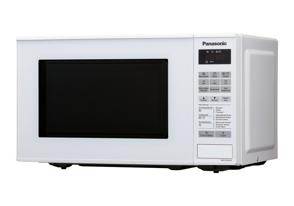 Cuptor cu microunde Panasonic NN-GT261WZPE, 20L, Grill, Alb, 1000W [4]