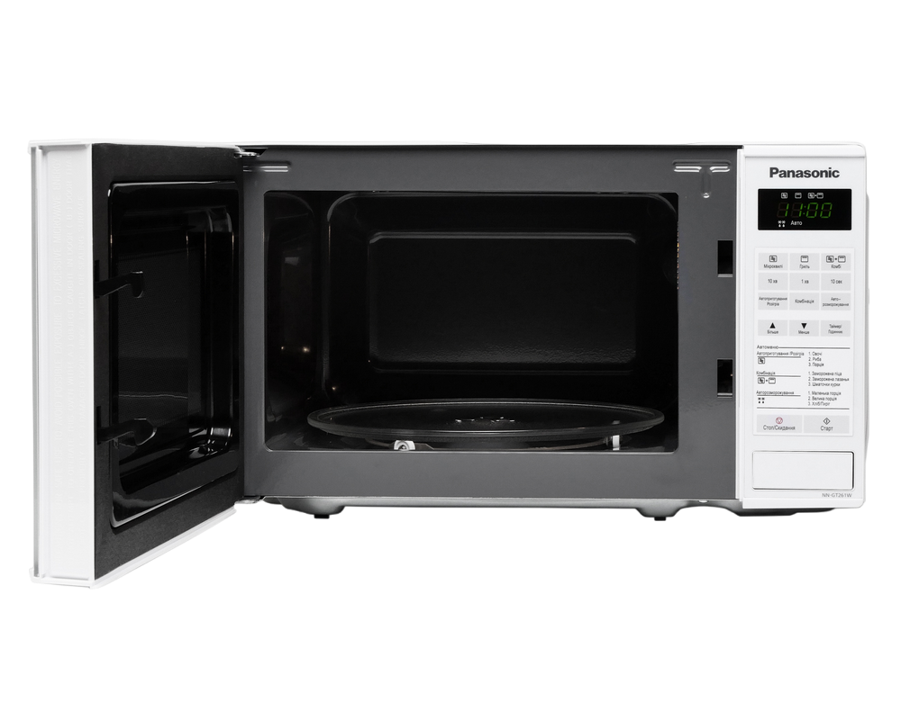 Cuptor cu microunde Panasonic NN-GT261WZPE, 20L, Grill, Alb, 1000W [6]