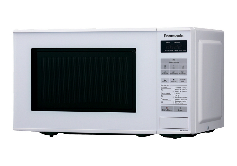 Микроволновая печь Panasonic NN-ST251WZPE, 20Л, Белая, 800Вт [8]